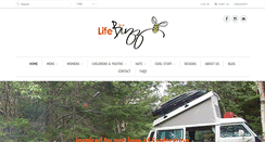 Desktop Screenshot of lifeisabuzz.com